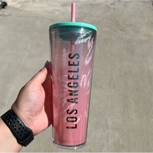 Starbucks 24 oz Venti LOS ANGELES tumbler cold cup - NWT
